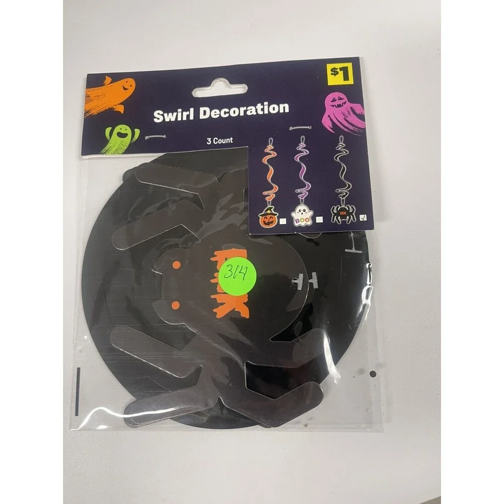 Halloween party supplies Plates, Cups, Napkins And decorations Party Of 8 #314